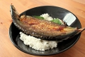 秋刀魚の背開き蒲焼き丼
