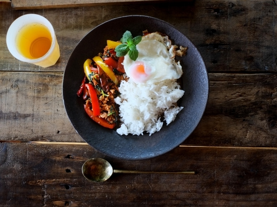 ガパオライス風