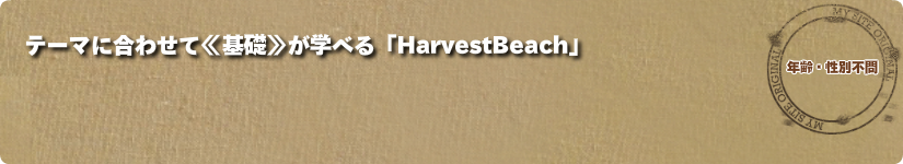 色んなさばく方法＆調理バリテーマに合わせて≪基礎≫が学べる「HarvestBeach（グループ制基礎講座）」