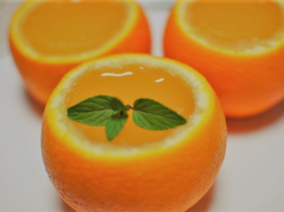 オレンジゼリー